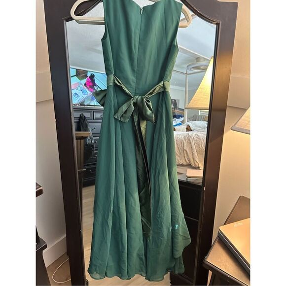 NEW Long Bridesmaid Wedding Flower Girls Formal Pageant Dress Chiffon 12 - Picture 5 of 7